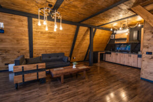 Bucatarie cabana vintage